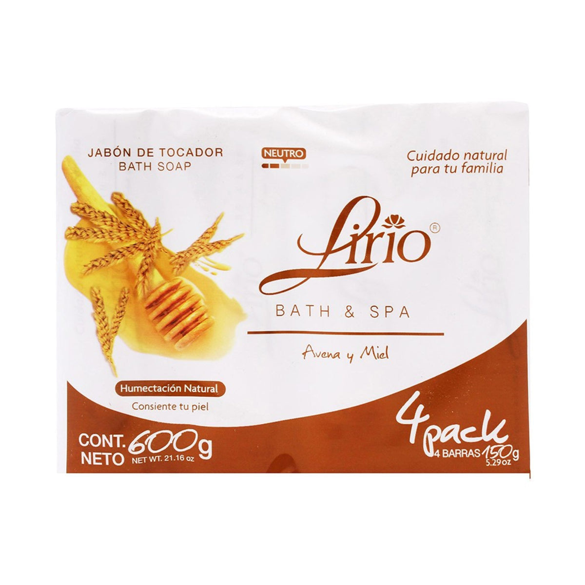 JT LIRIO B&S AVENA Y MIEL4/150GR