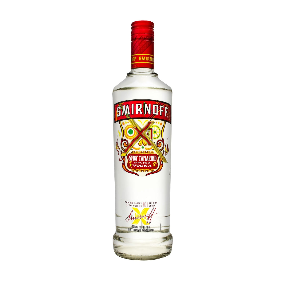 VODKA SMIRNOFF X1 TAMAR 12/750ML