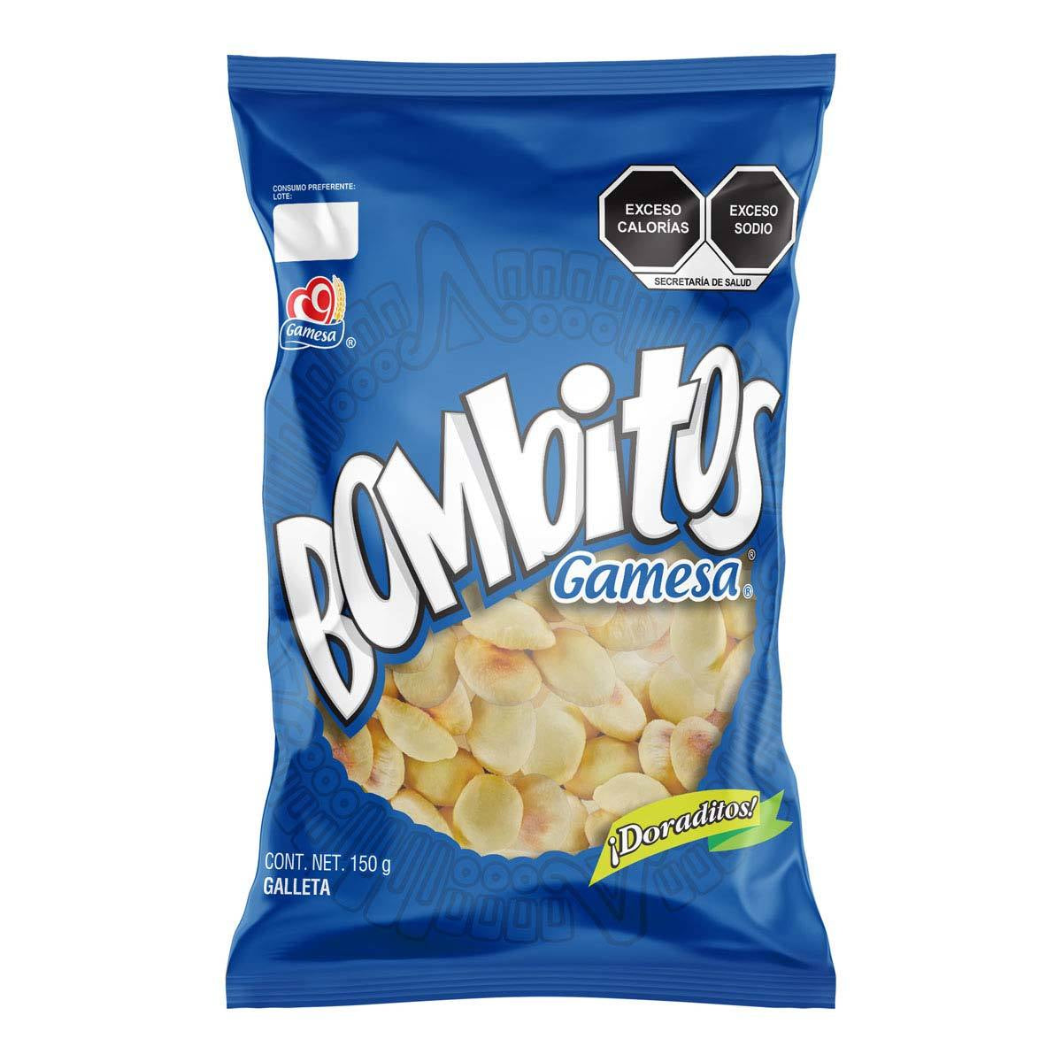 GALL GAMESA BOMBITOS 150GR