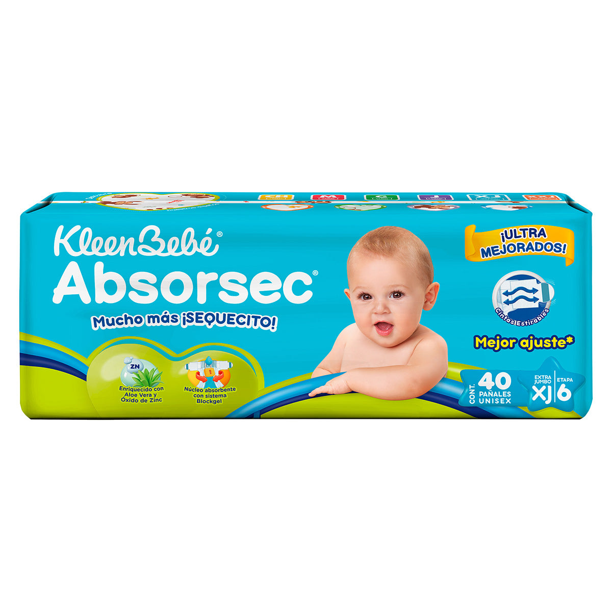 PÑ ABSORSEC EXTRA JUMBO 40PZ