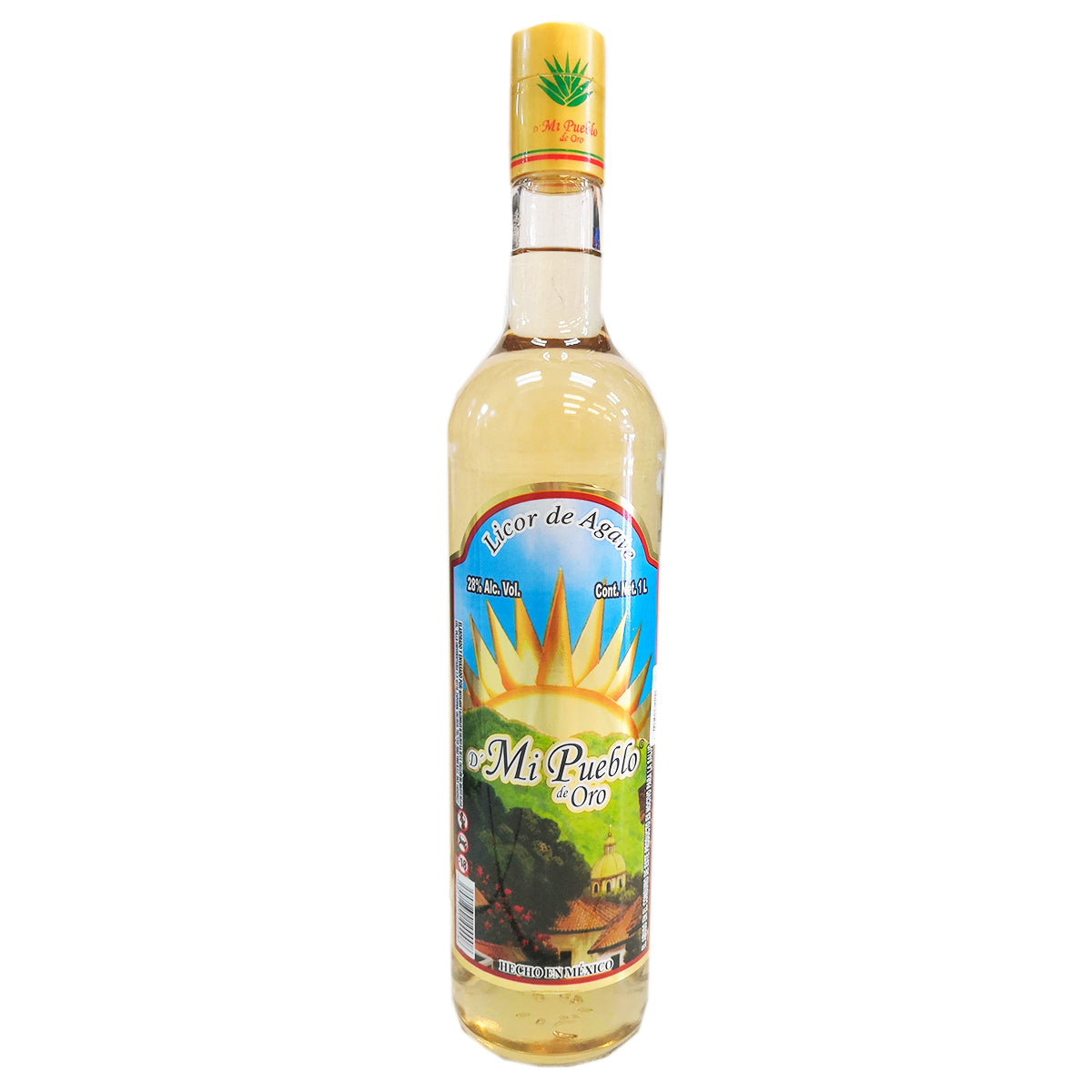 LICOR DE AGAVE MI PUEBLO12/1LT