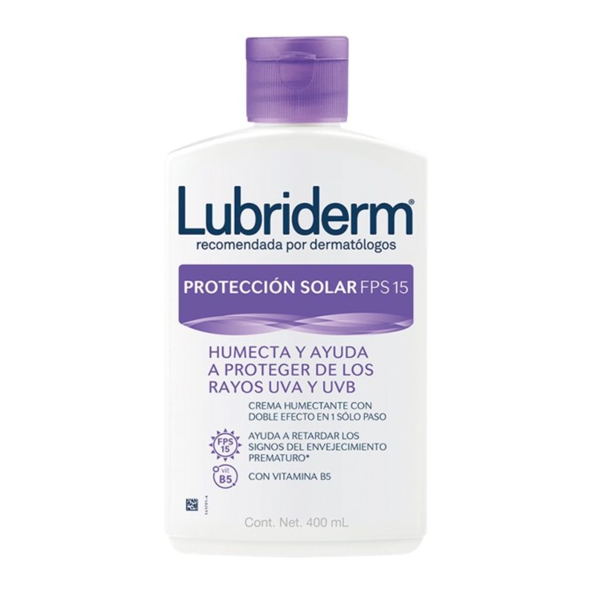 PF CR LUBRIDERM UV 400ML