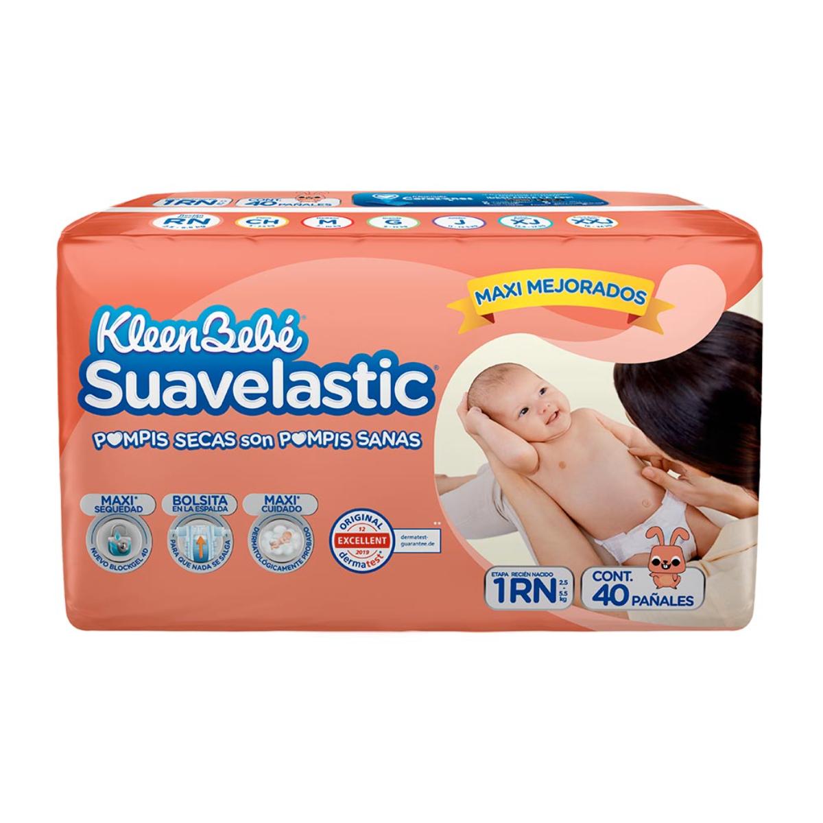 PÑ SUAVELASTIC RECIEN NACIDO4/40PZ