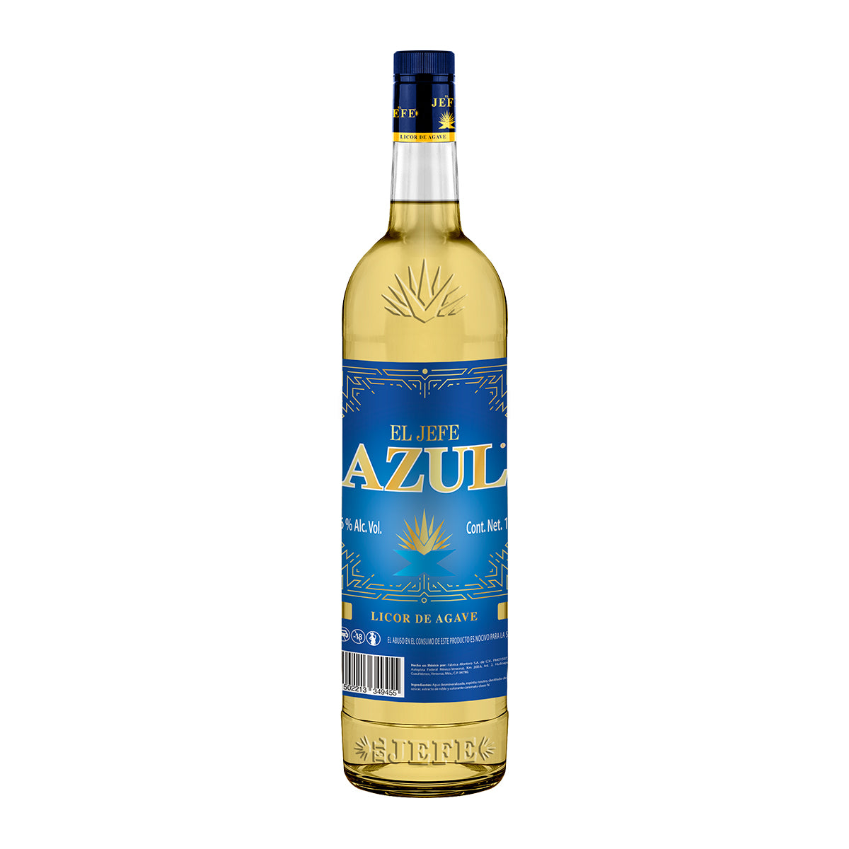 LICOR DE AGAVE EL JEFE 12/LT