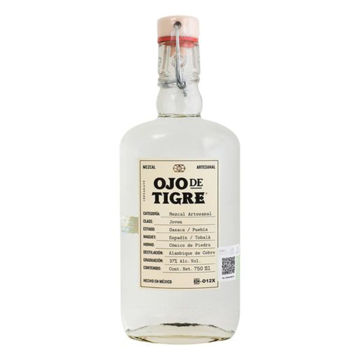 MEZCAL OJO DE TIGRE JOVEN6/750ML