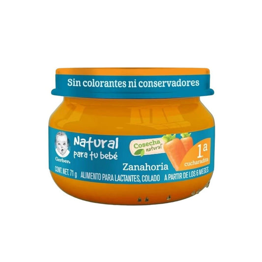 INF COL GERBER E1 ZANAHORIA12/71GR