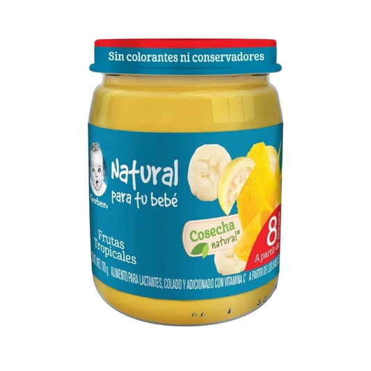 INF COL GERBER E3 FRUT/TROPICAL 12/170GR