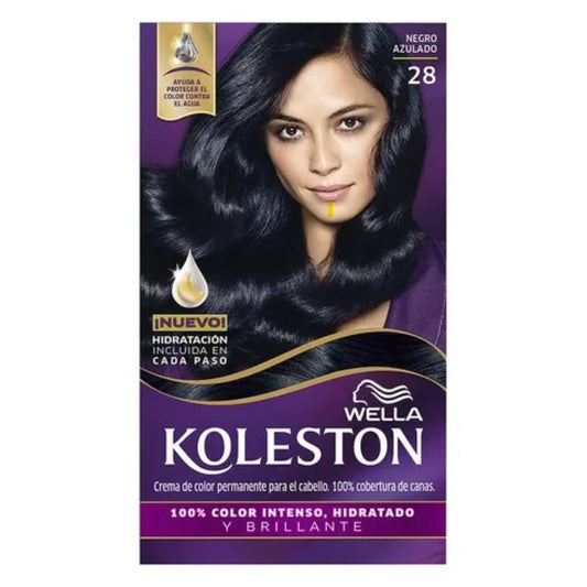 TT KOLESTON #28 NEGRO AZULADO12/PZ
