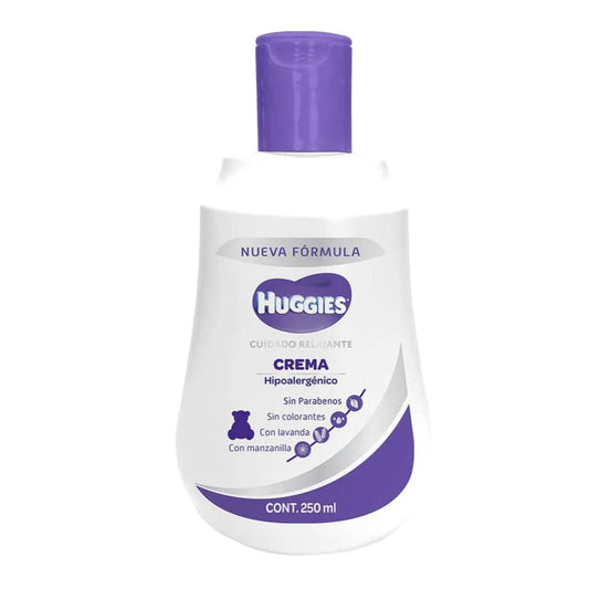 BB CREMA HUGGIES SUENOS DE LAVA 12/250ML