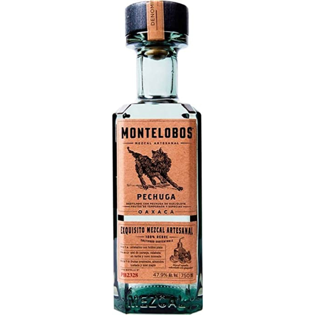 MEZCAL MONTELOBOS PECHUGA6/750ML