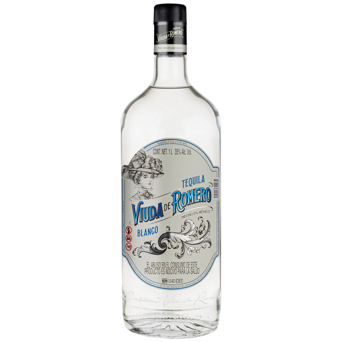 TEQ VIUDA DE ROMERO BLANCO12/1LT