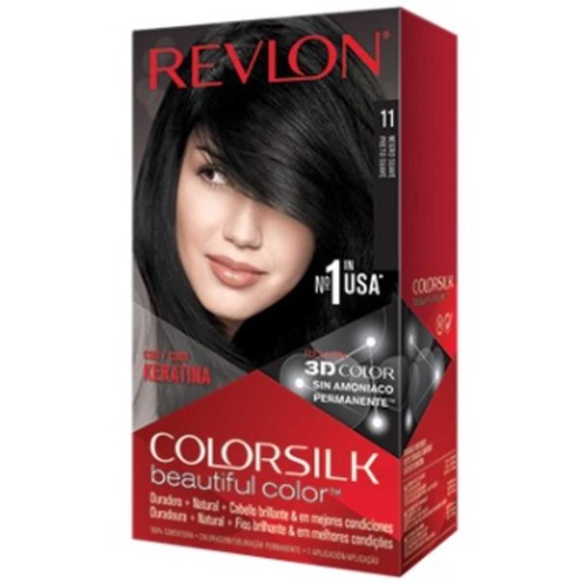 TT REVLON COLORSILK #11 NEGRO SUA PZ