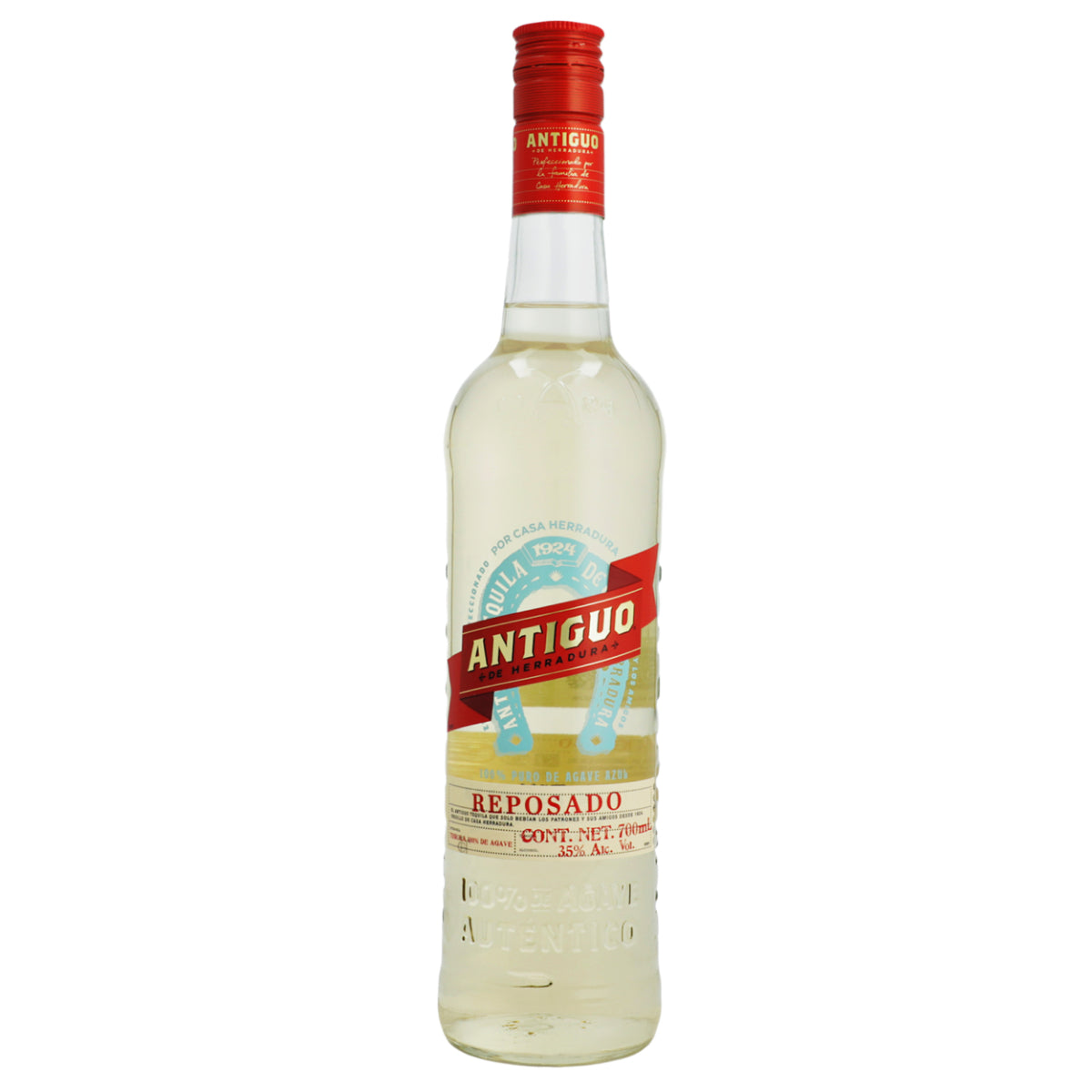 TEQ HERRADURA ANTIGUO REPOSADO12/700ML