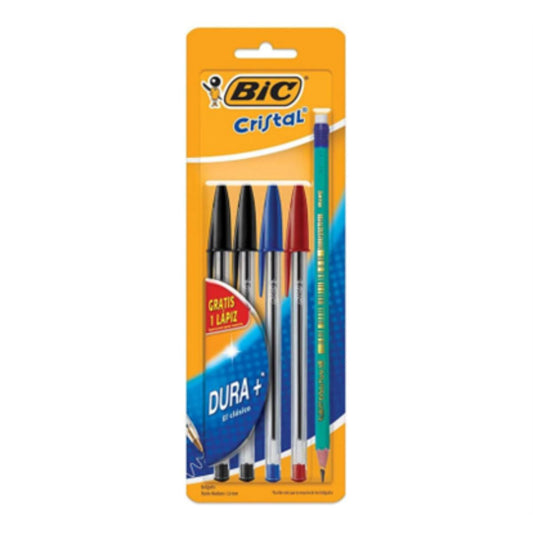 PP BOLIGRAFO BIC CRISTAL MED SURTID 24PZ