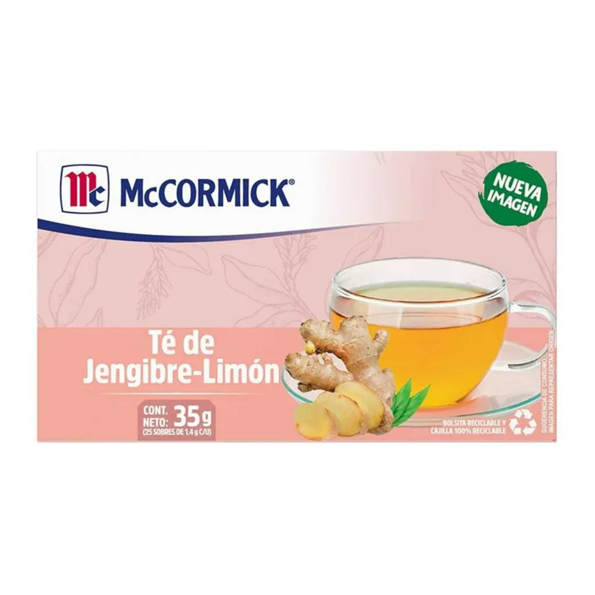 TE MCCORMICK JENGIBRE-LIMON 25PZ