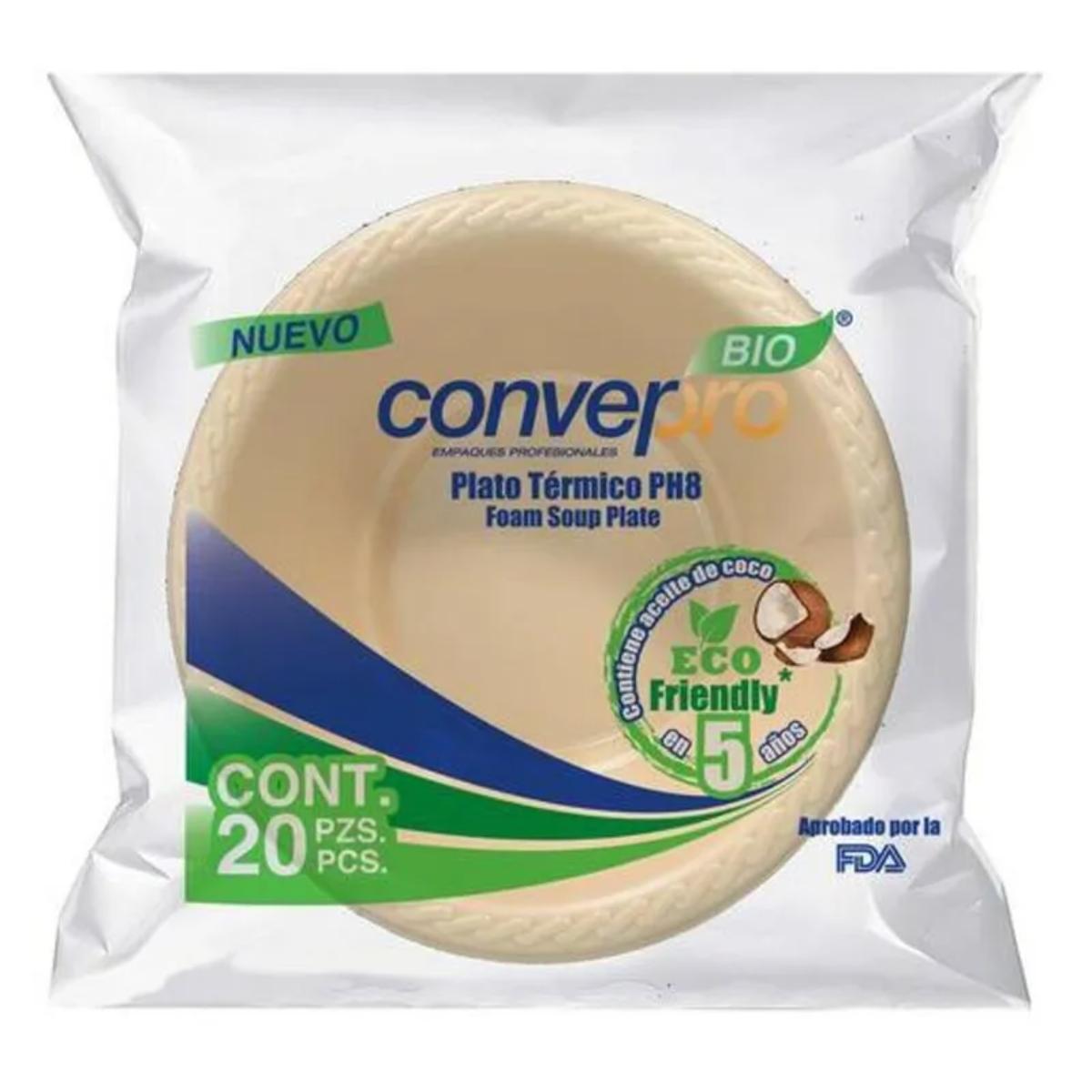 DES PLATO #6 HONDO CONVERPRO BIO 25/20PZ
