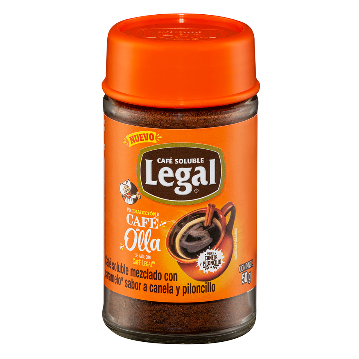 Café Soluble Legal Café de Olla 50 Gr – Mayorista Duero