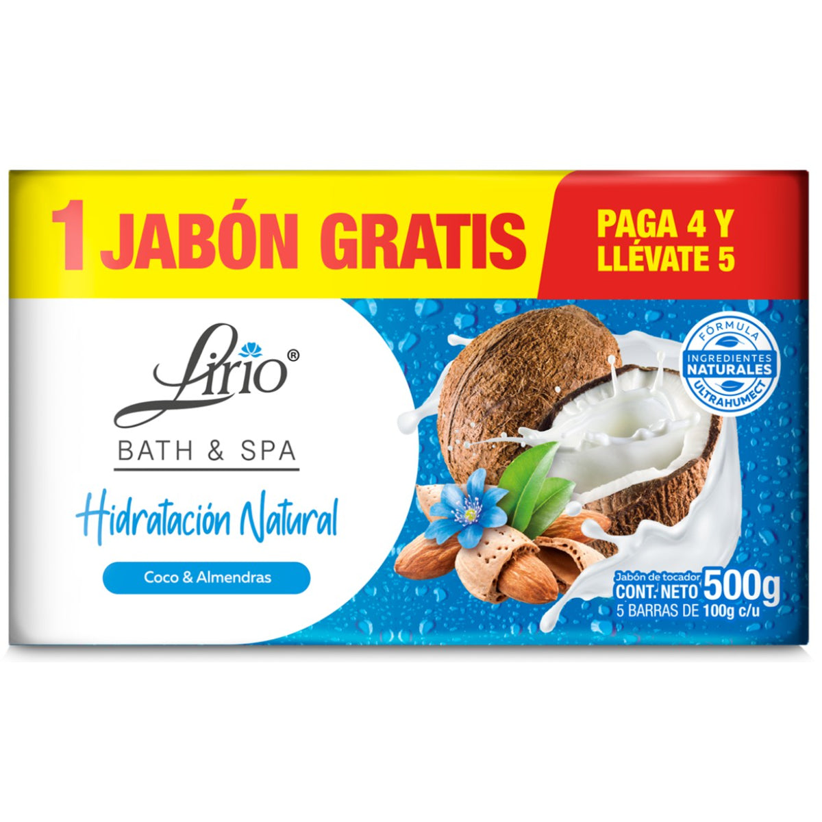 JT LIRIO COCO/ALME 4+1PZ GRAT 20/5/100GR