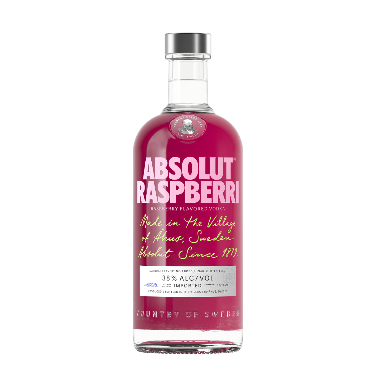 VODKA ABSOLUT RASPBERRI 12/750ML