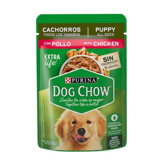 MASC DOG CHOW CACHORRO POLLO12/100GR