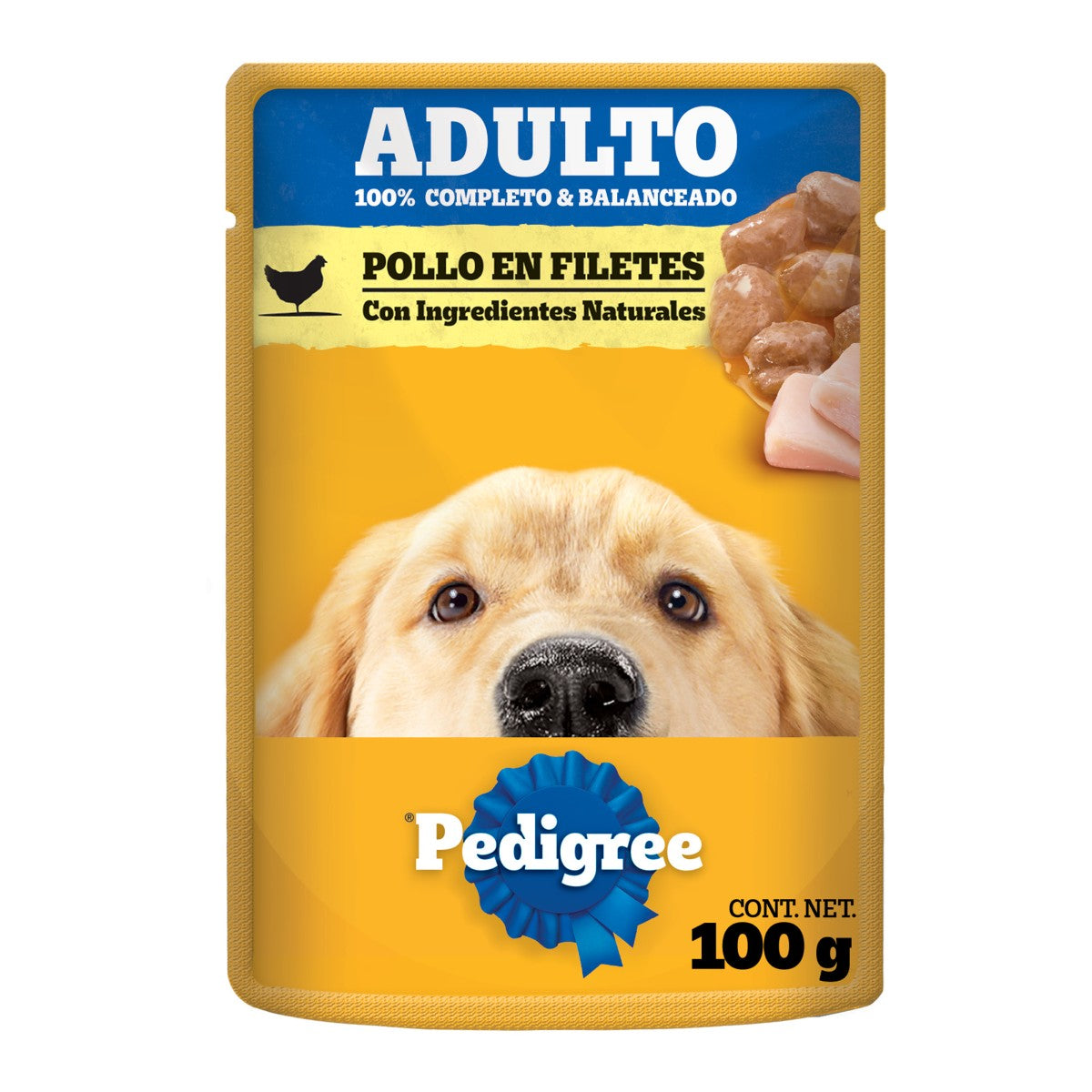 MASC PEDIGREE ADULTO POLLO12/100GR