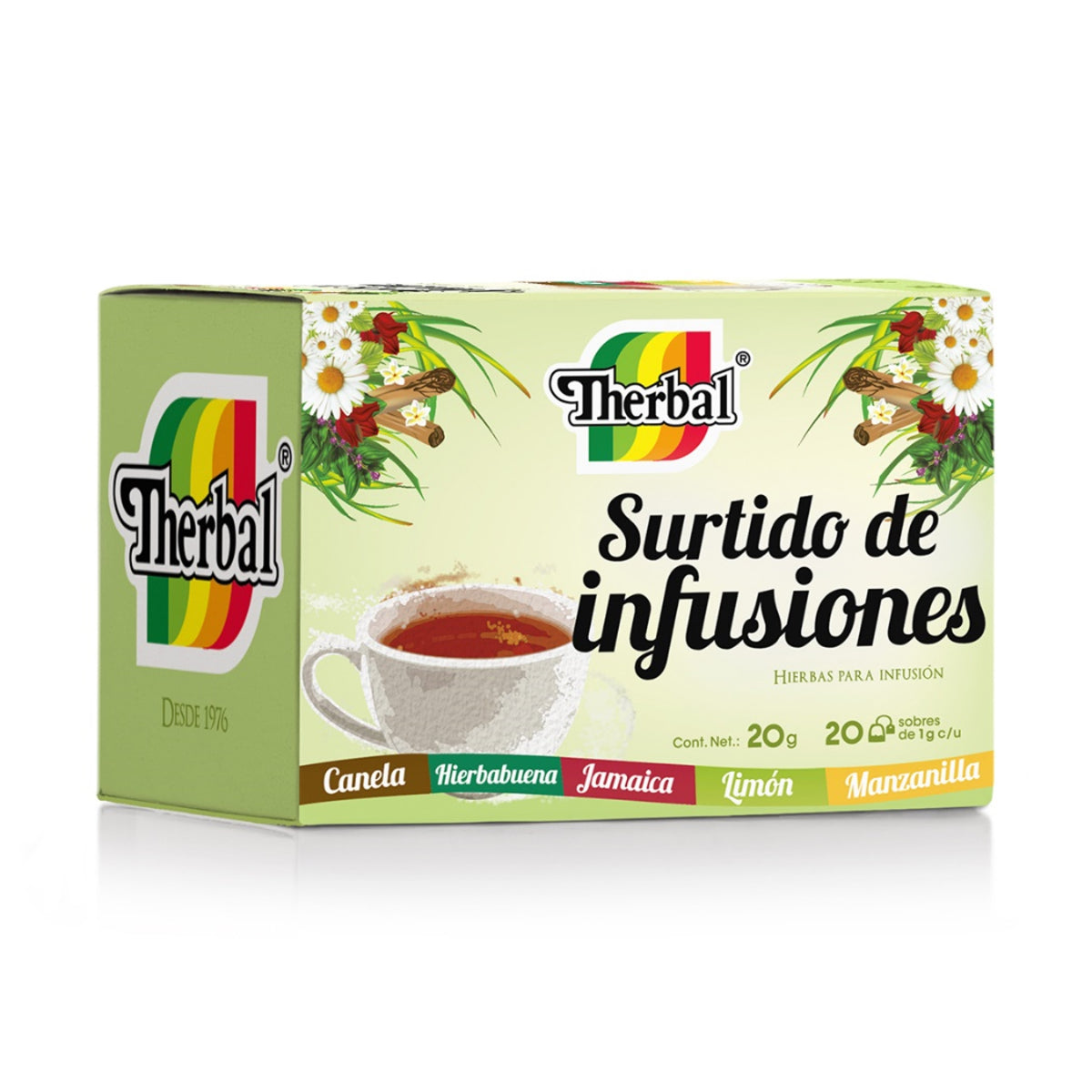 TE THERBAL SURTIDO DE INFUSIONES20PZ