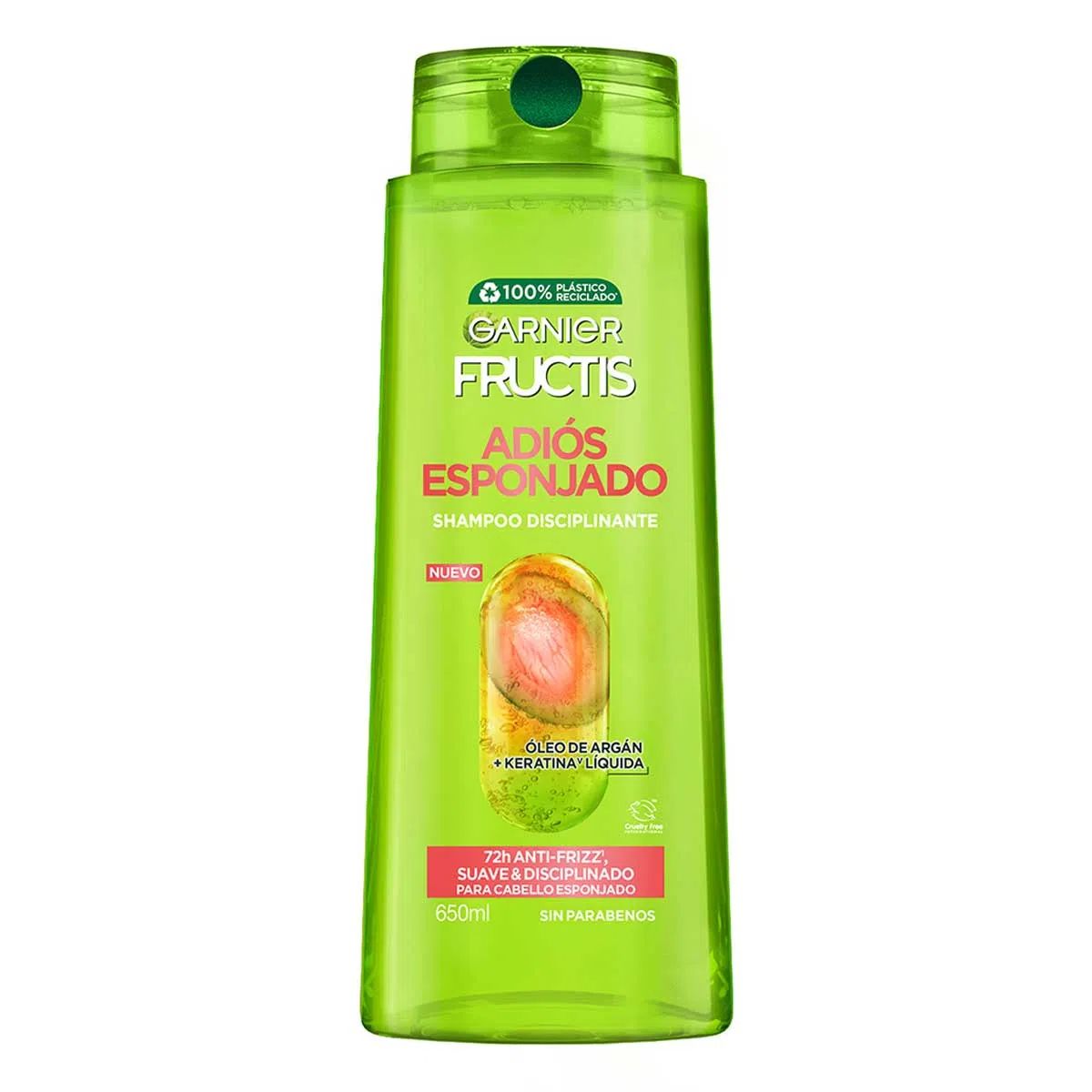 SH GARNIER FRUCTIS ADIOS ESPONJ 12/650ML