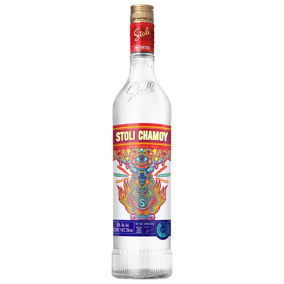 VODKA STOLI CHAMOY12/750ML