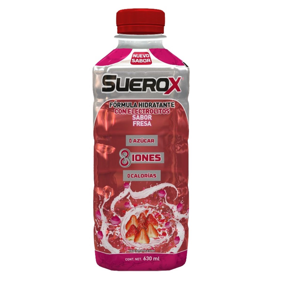 FAR SRO SUEROX FRESA12/630ML