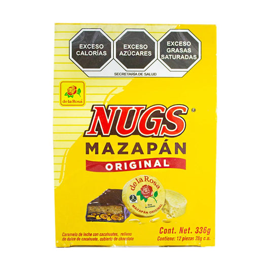 DL CHOC LA ROSA NUGS MAZAPAN12PZ