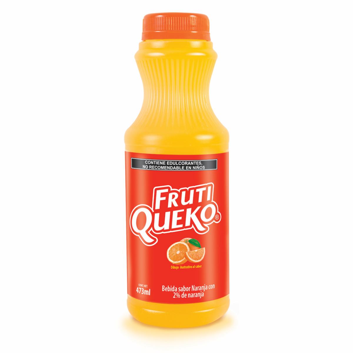 JUG FRUTI QUEKO NARANJA 12/473ML