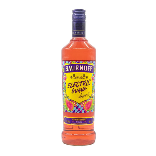 VODKA SMIRNOFF ELECTRIC GUAVA 12/750ML