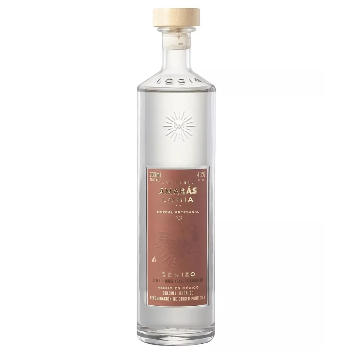 MEZCAL AMARAS LOGIA CENIZO 3/700ML