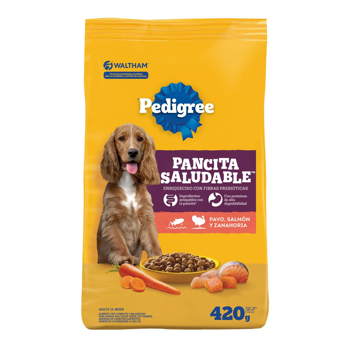 MASC PEDIGREE ADTO PANCITA SALU 12/420GR