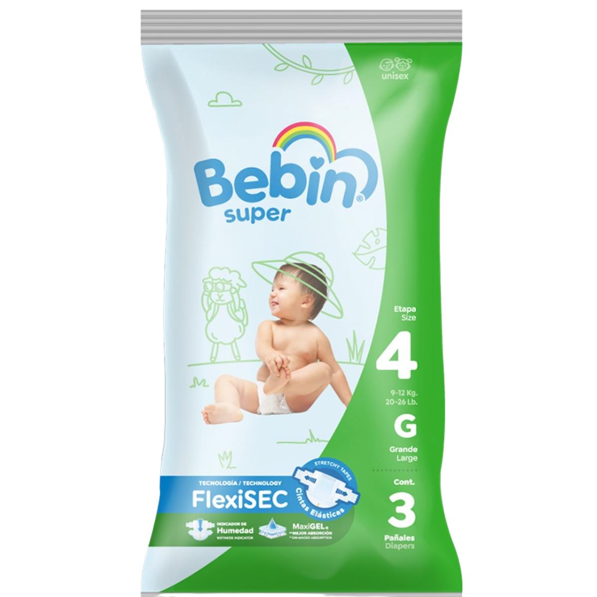 PÑ BEBIN SUPER GRANDE 28/3PZ