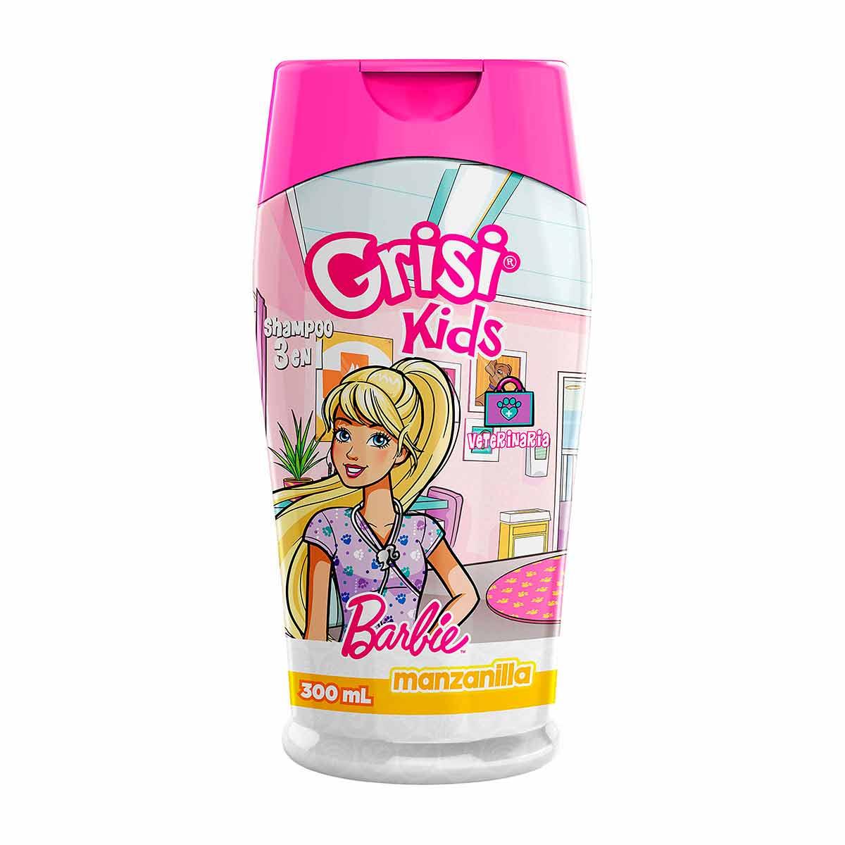 SH GRISI KIDS 3EN1 BARBIE 12/300ML