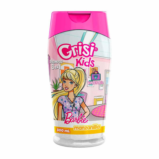 SH GRISI KIDS 3EN1 BARBIE 12/300ML