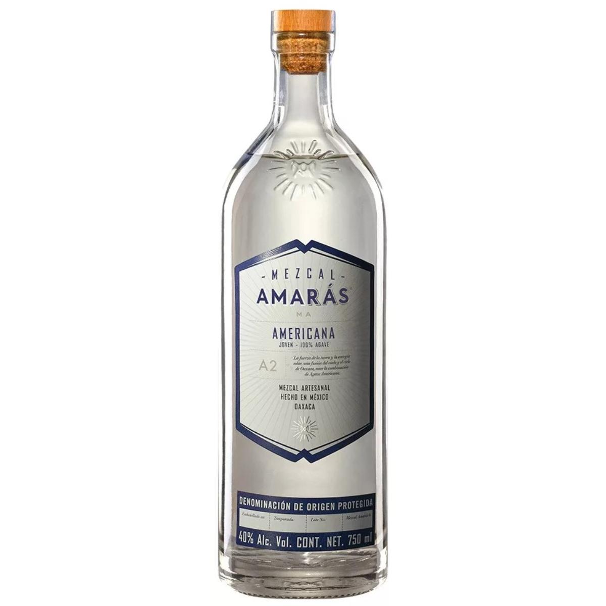 MEZCAL AMARAS AMERICANA6/750ML