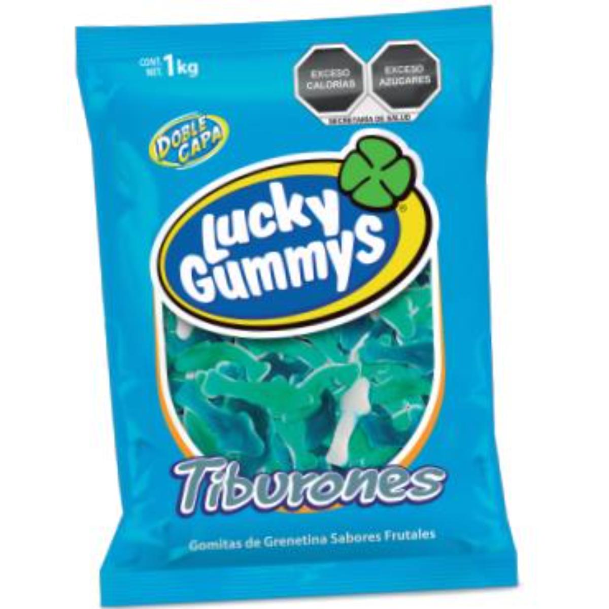 DL GOM LUCKY GUMMYS TIBURONES KG
