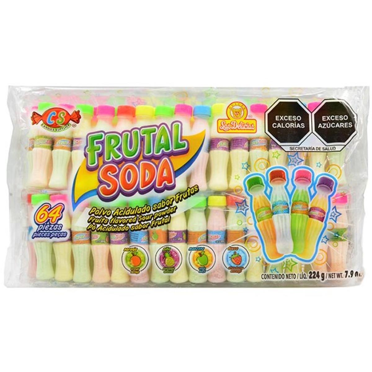 DL LAS DELICIAS FRUTAL SODA30/64PZ