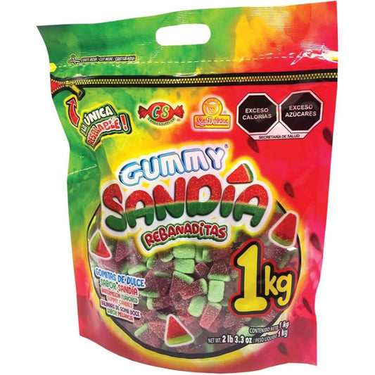 DL GOM LAS DELICIAS GUMMY SANDIA 10/KG