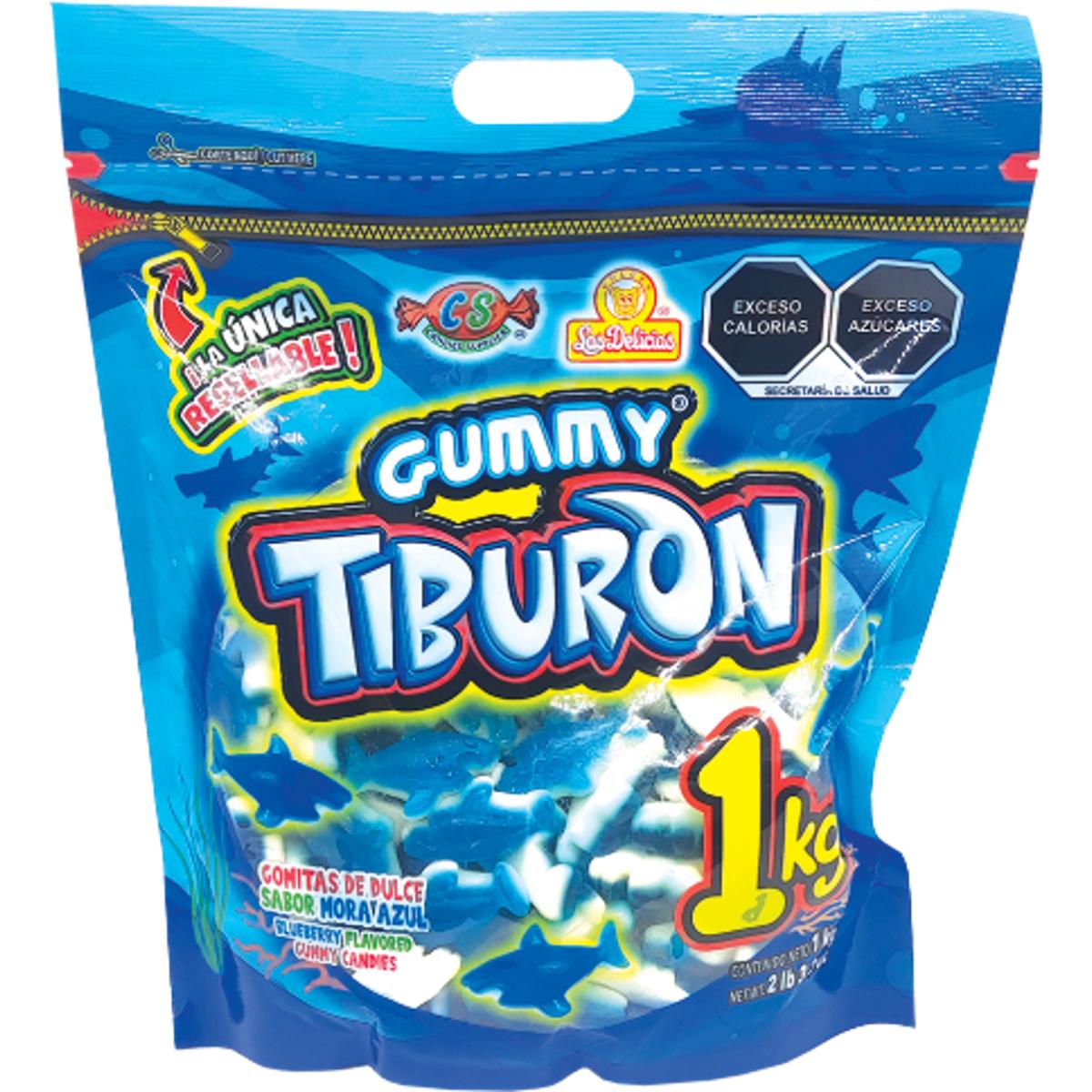 Dulce Gomitas Las Delicias Gummy Tiburón Kg – Mayorista Duero