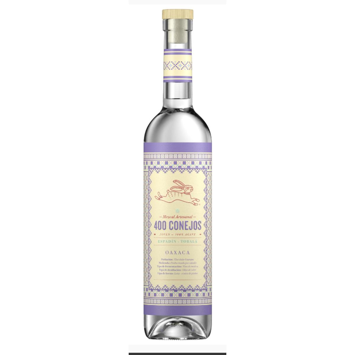MEZCAL 400 CONEJOS ESPADIN TOBAL 6/700ML