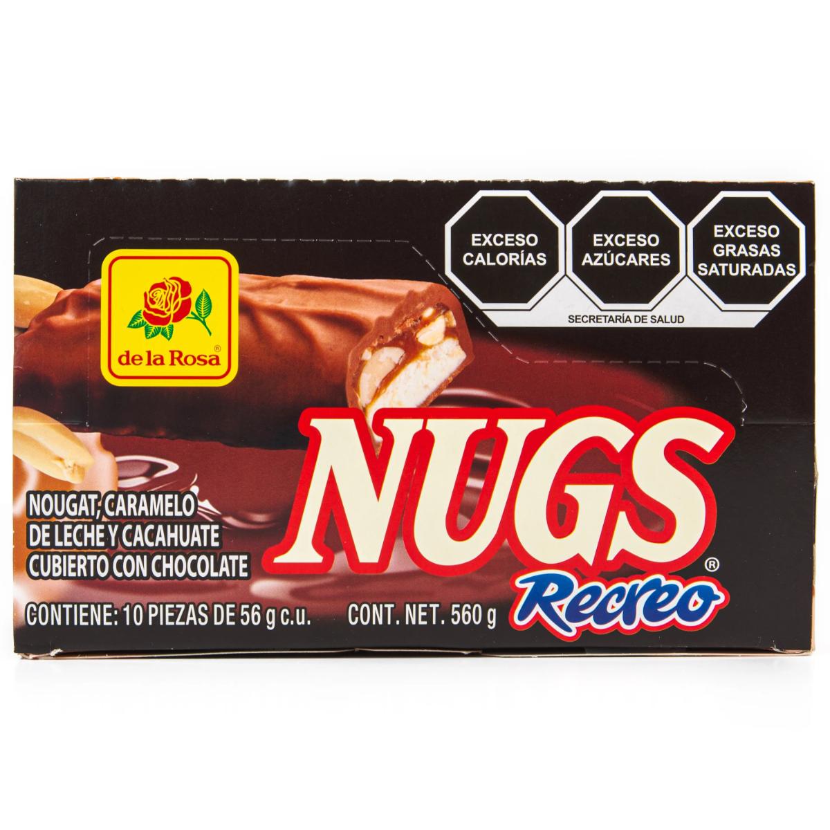 DL CHOC LA ROSA NUGS RECREO PZ