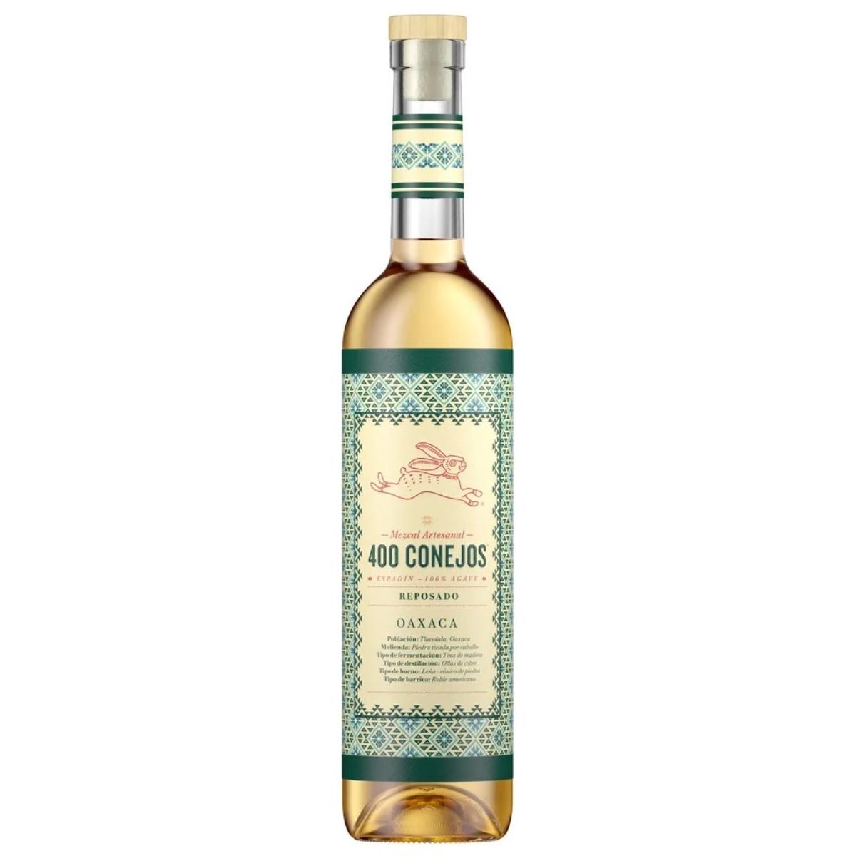 MEZCAL 400 CONEJOS REPOSADO6/700ML