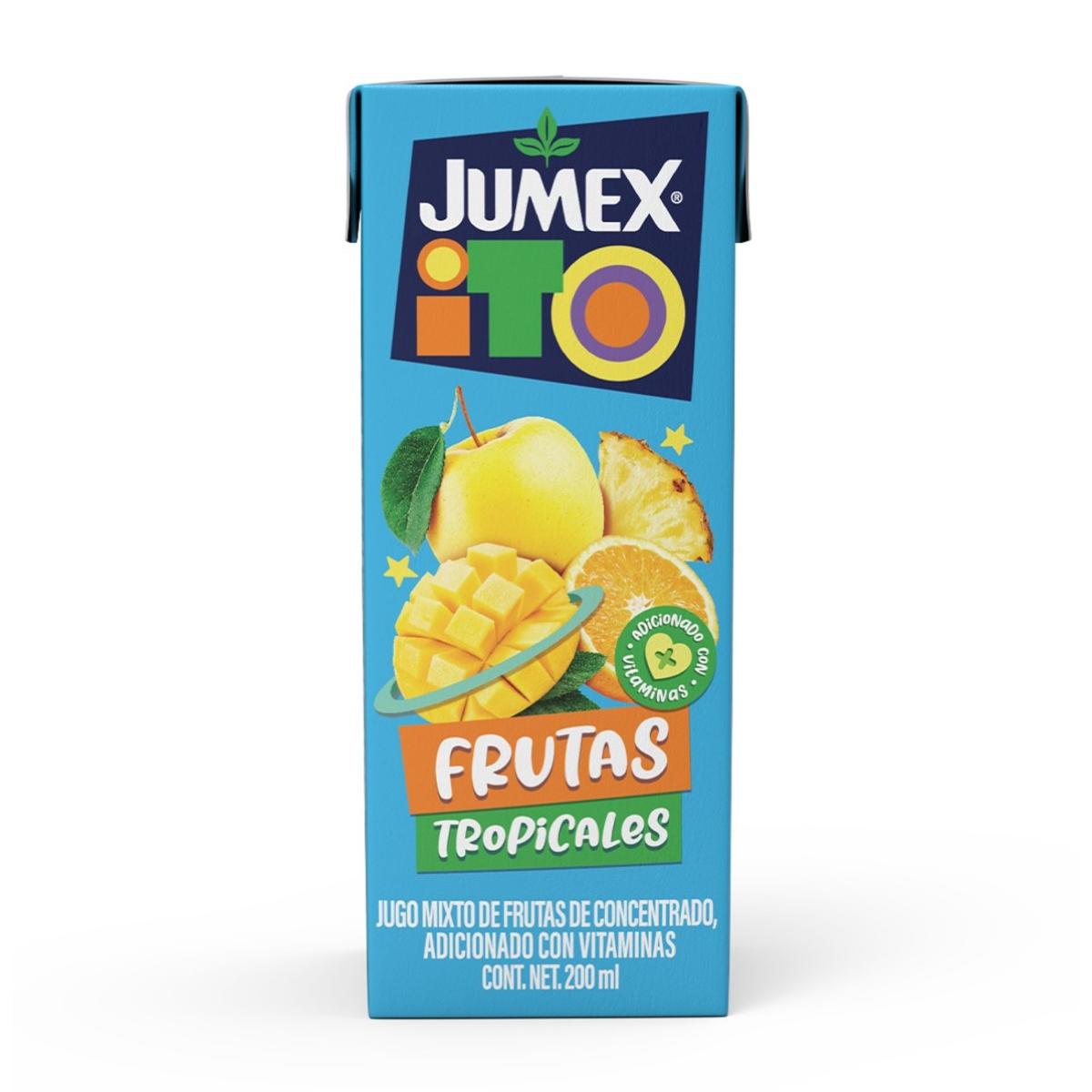 JUG JUMEXITO FRUTAS TROPICALES24/200ML