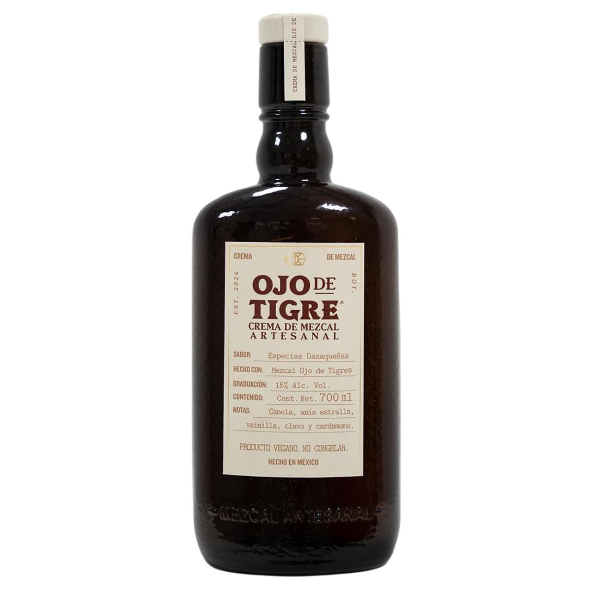 LICOR CREMA DE MEZCAL OJO DE TIG 6/700ML