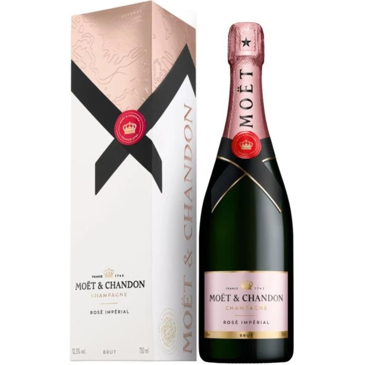 CHAMP MOET&CHANDON ROSE IMP C/E6/750ML