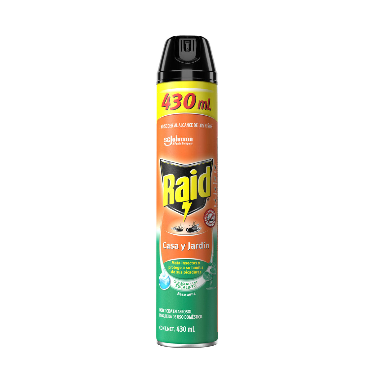 INS RAID CASA Y JARDIN EUCALIPT 12/430ML