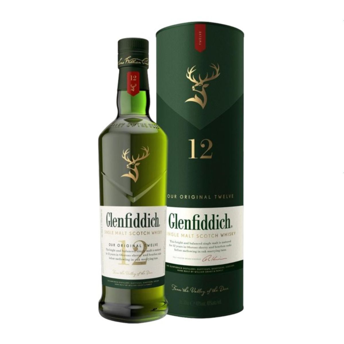 WK GLENFIDDICH 12 AÑOS 750ML